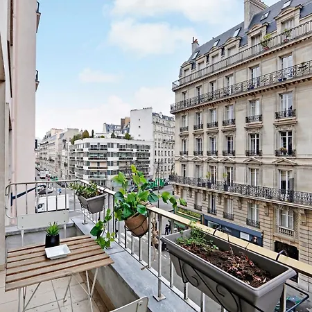 3 Pieces Contemporain Avec Balcon Ensoleille アパート *