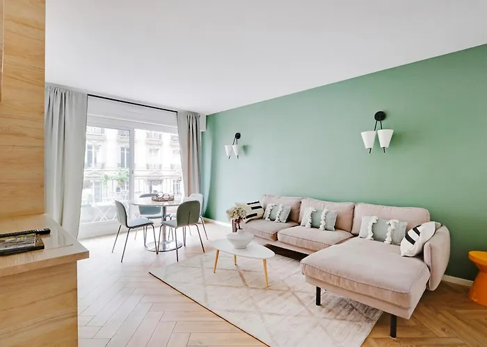 3 Pieces Contemporain Avec Balcon Ensoleille Διαμέρισμα Παρίσι